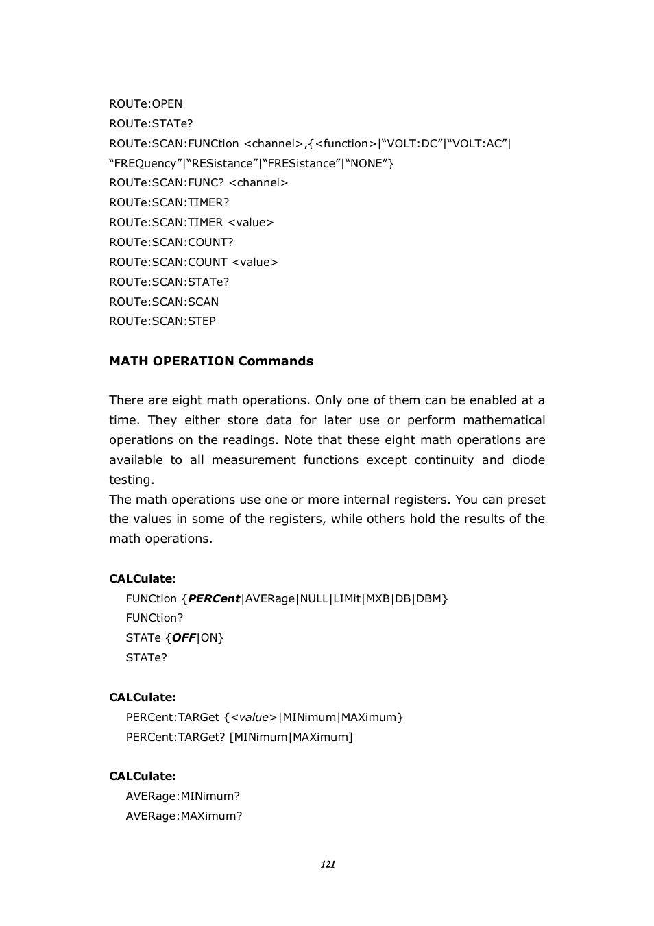 BNC 1201 - 6 1/2 Digit Digital Multimeter User Manual | Page 120 / 177