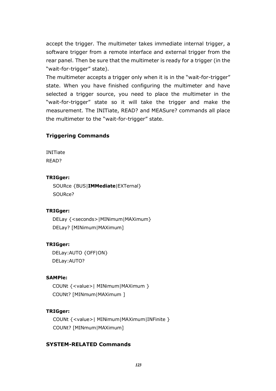 BNC 1201 - 6 1/2 Digit Digital Multimeter User Manual | Page 122 / 177