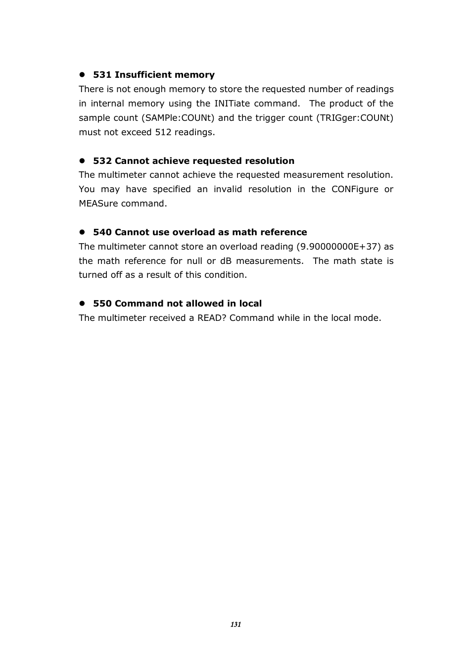 BNC 1201 - 6 1/2 Digit Digital Multimeter User Manual | Page 130 / 177