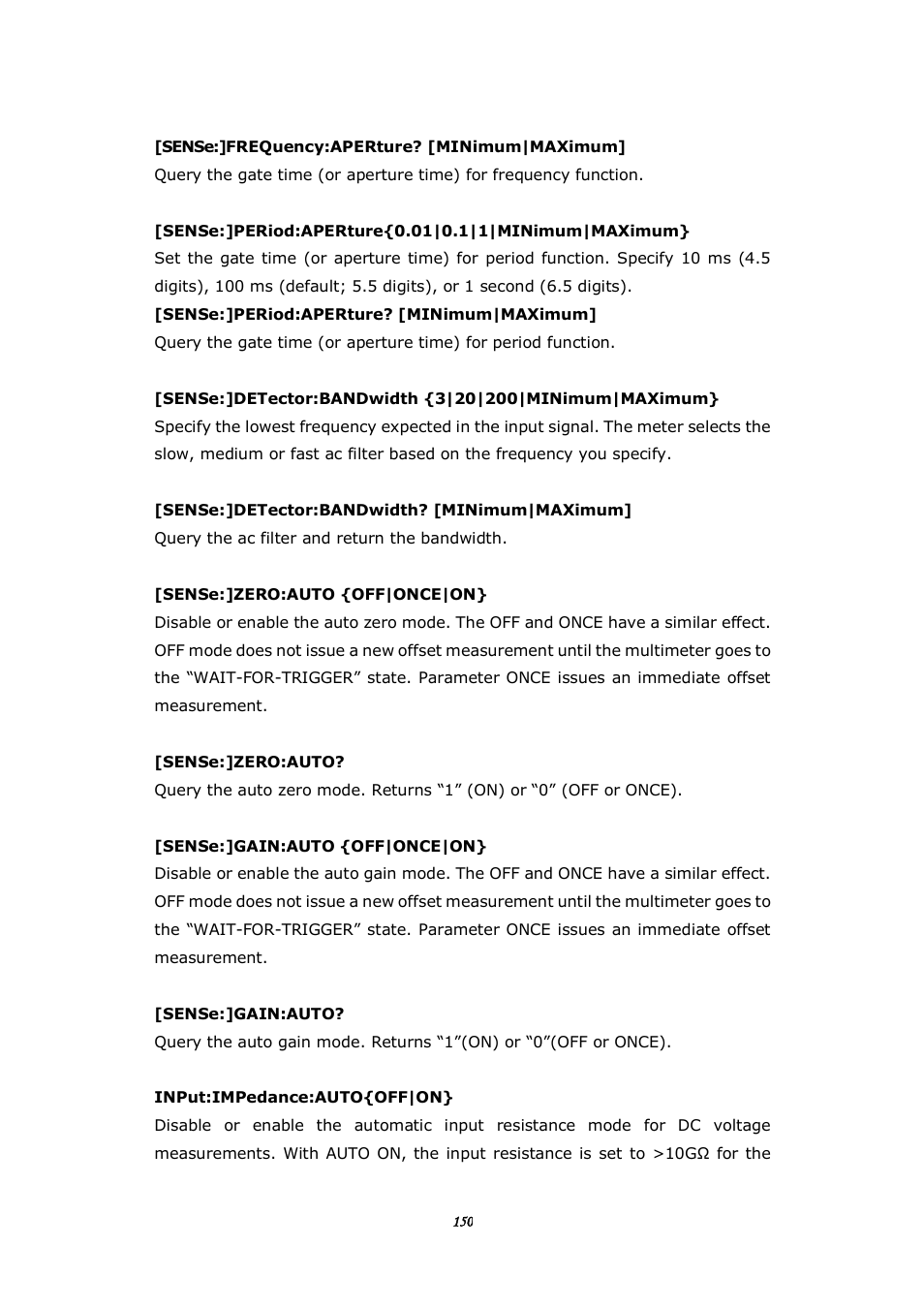 BNC 1201 - 6 1/2 Digit Digital Multimeter User Manual | Page 149 / 177