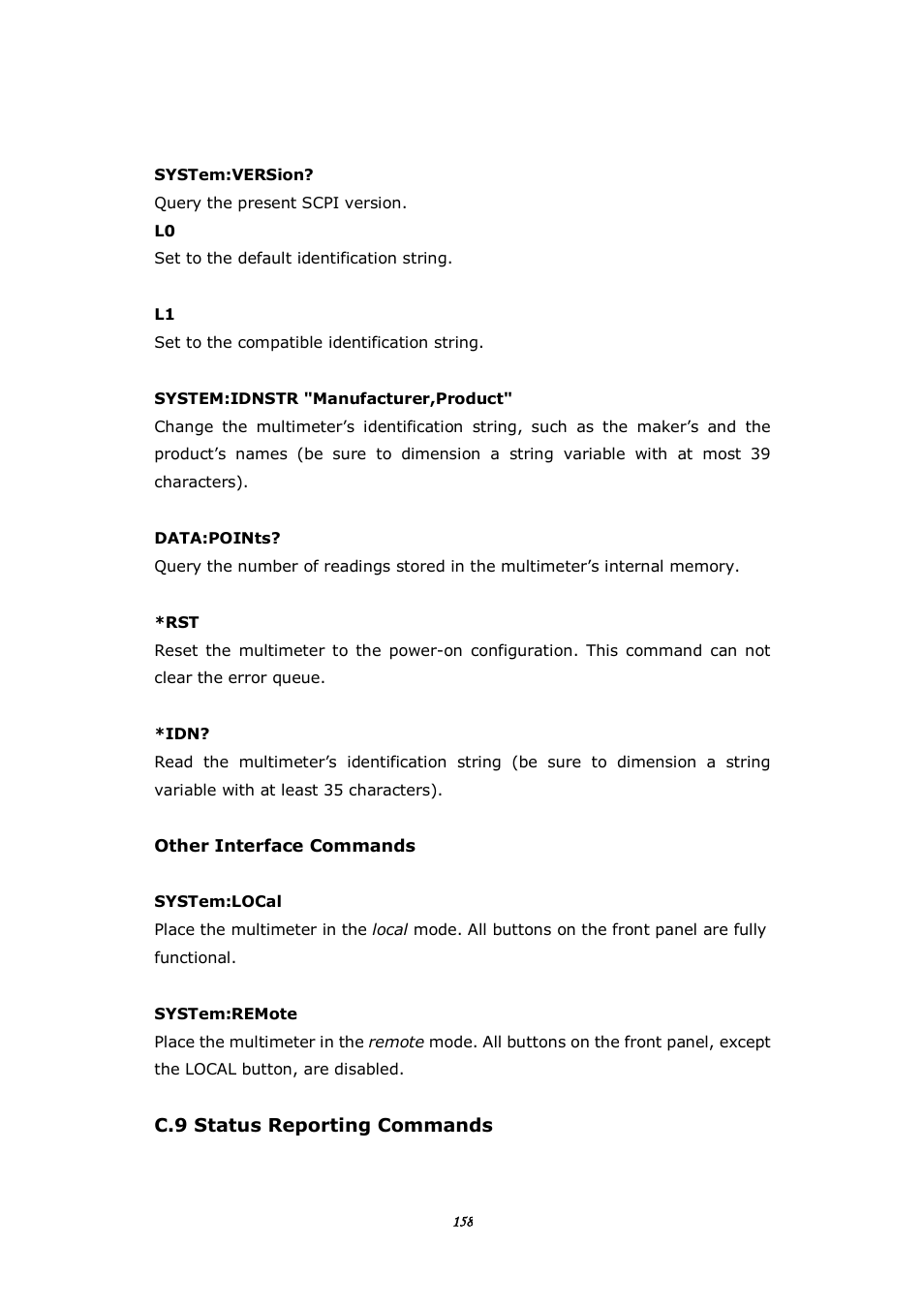 BNC 1201 - 6 1/2 Digit Digital Multimeter User Manual | Page 157 / 177