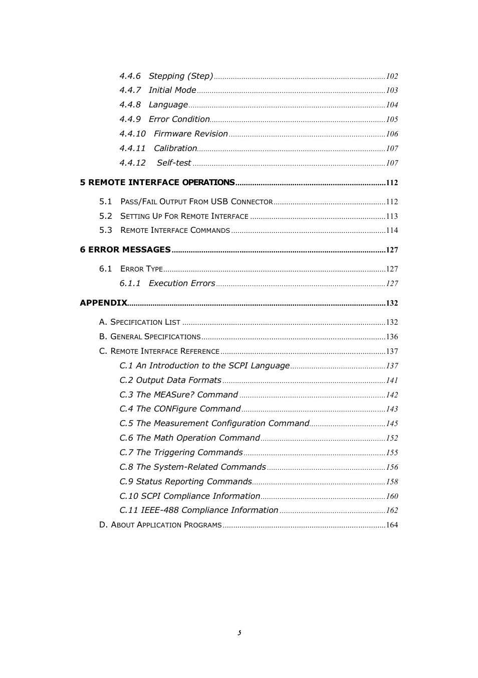 BNC 1201 - 6 1/2 Digit Digital Multimeter User Manual | Page 4 / 177