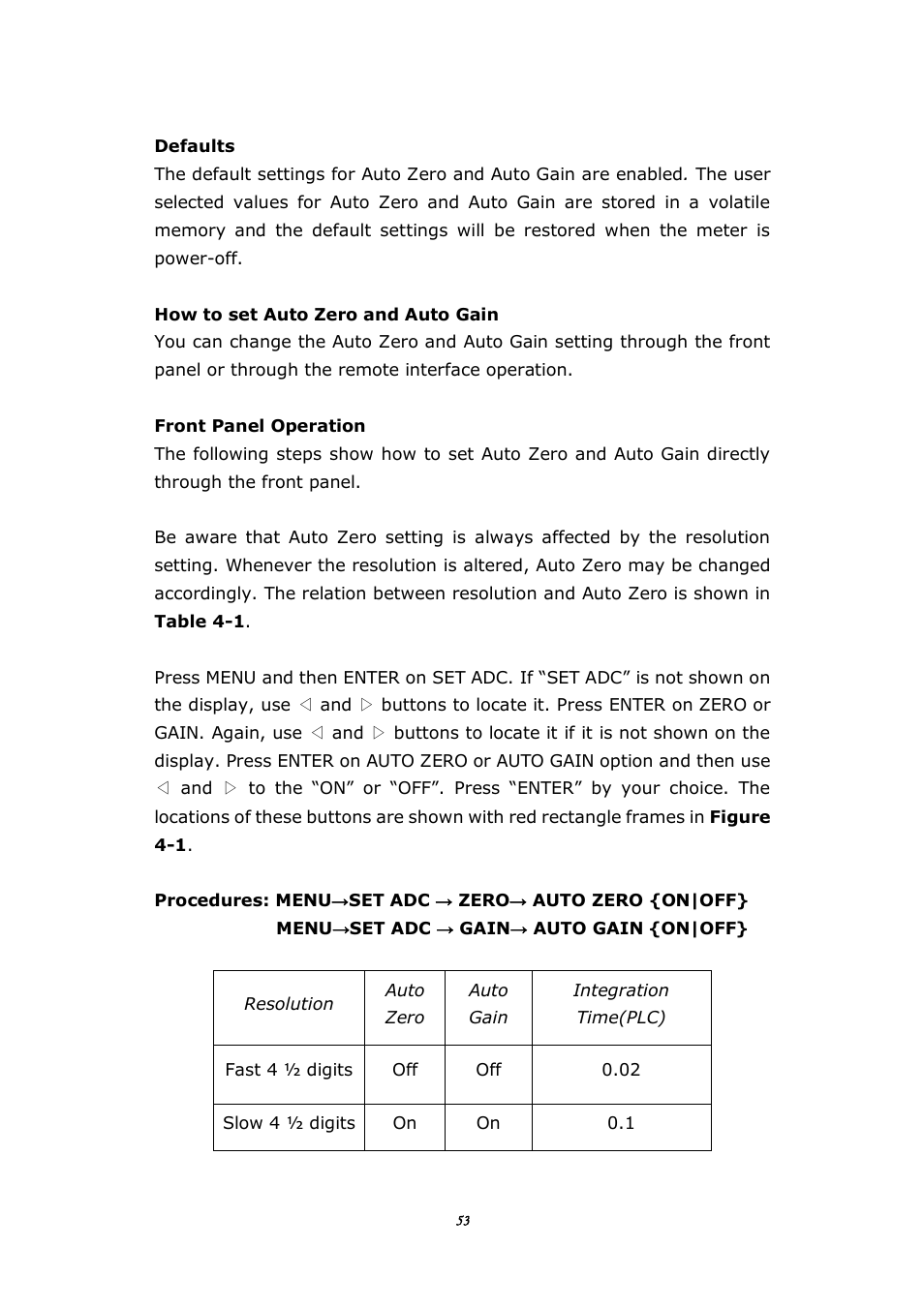 BNC 1201 - 6 1/2 Digit Digital Multimeter User Manual | Page 52 / 177