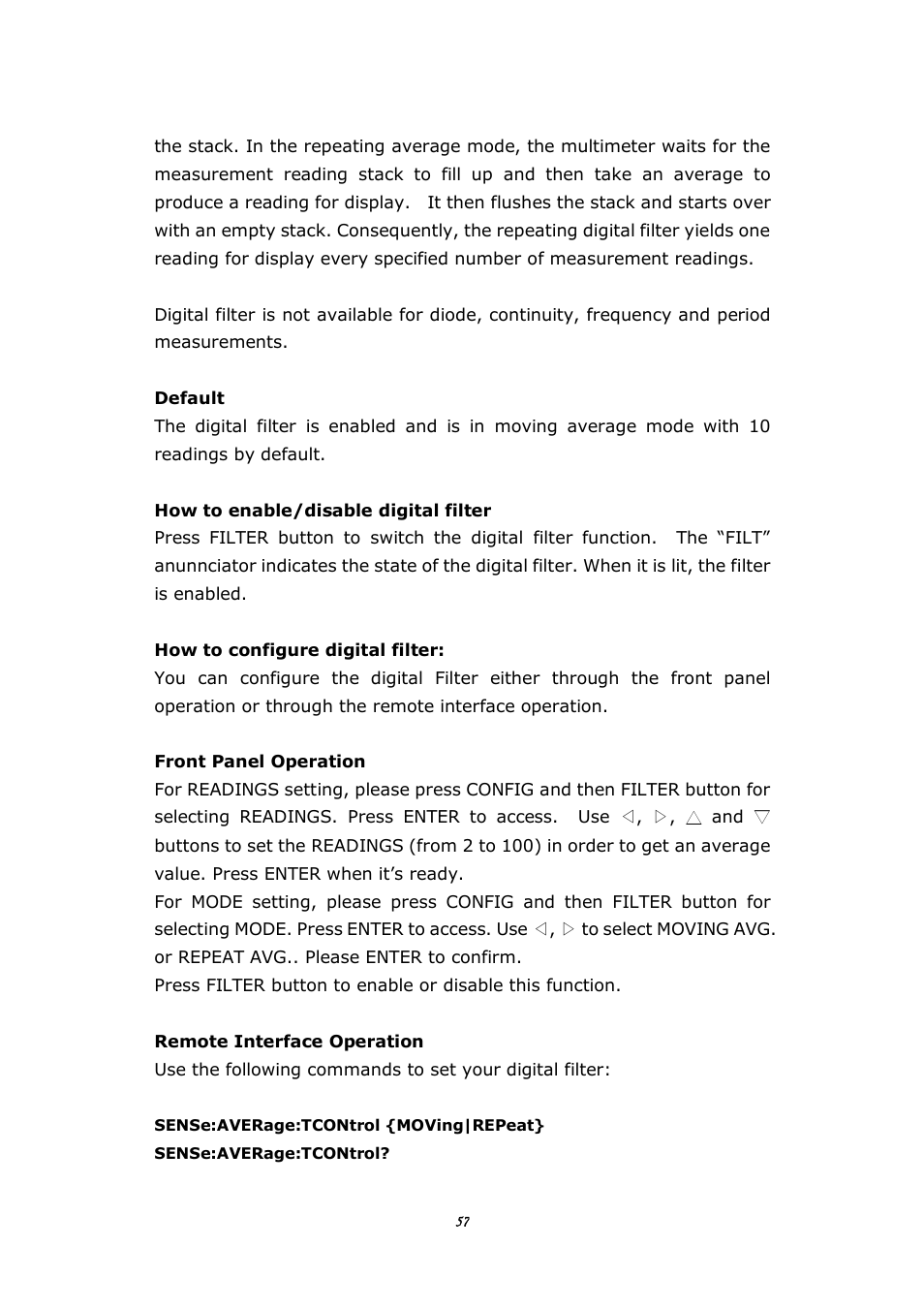 BNC 1201 - 6 1/2 Digit Digital Multimeter User Manual | Page 56 / 177