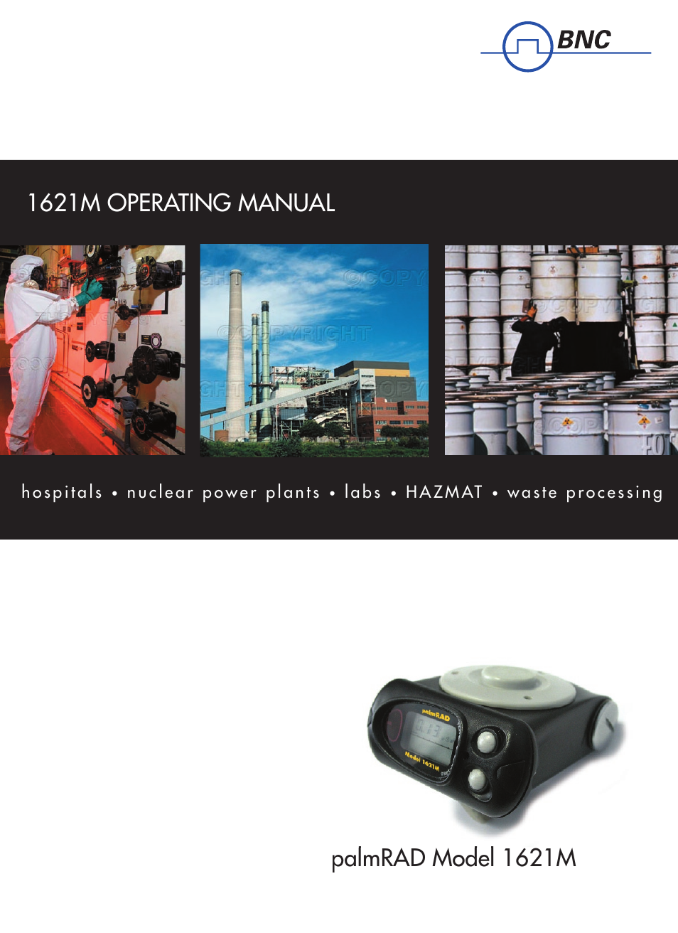 BNC 1621M User Manual | 27 pages