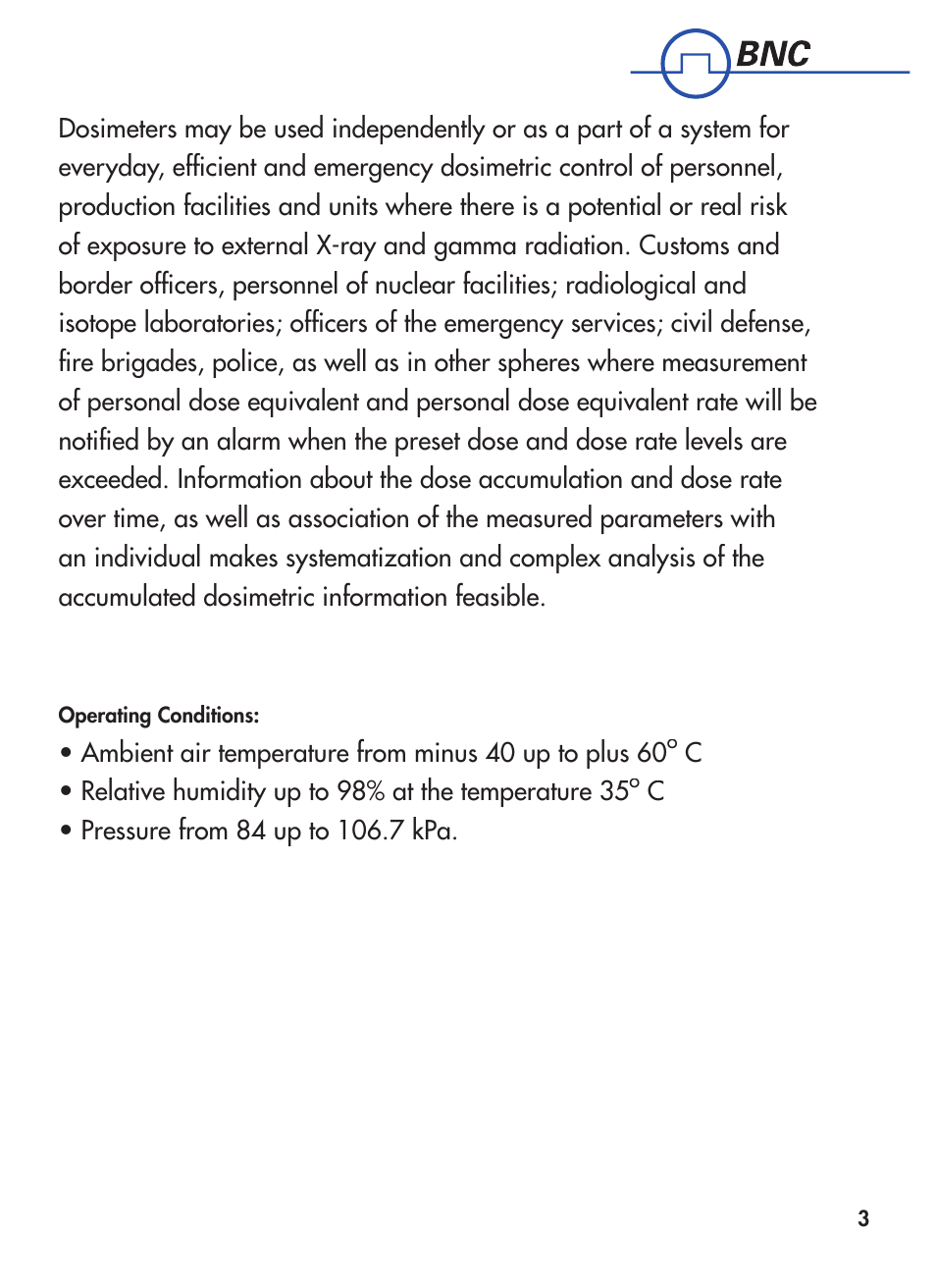 BNC 1621M User Manual | Page 4 / 27