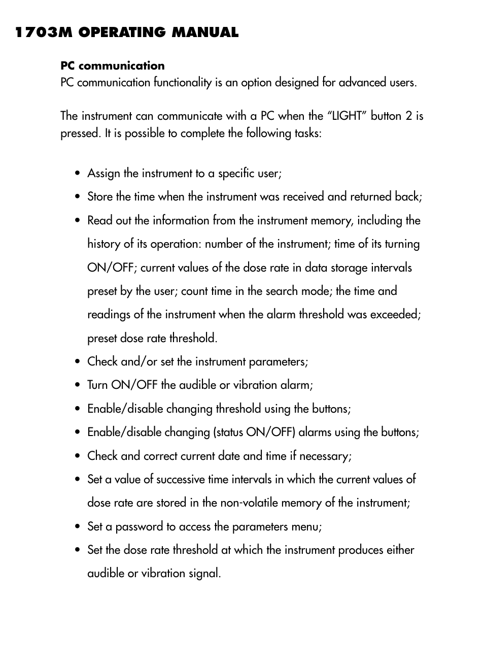 BNC 1703M User Manual | Page 10 / 14