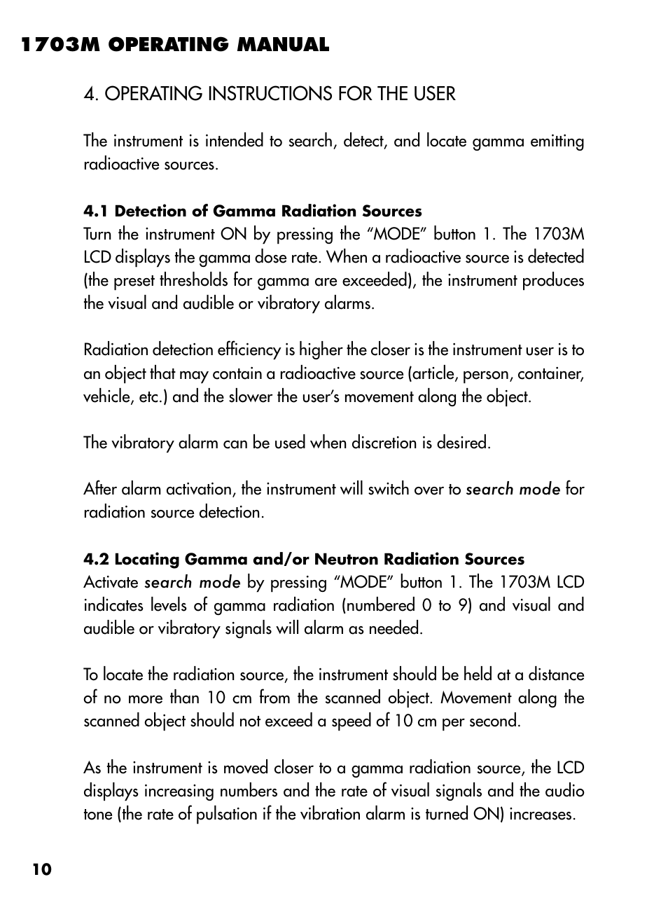 BNC 1703M User Manual | Page 11 / 14