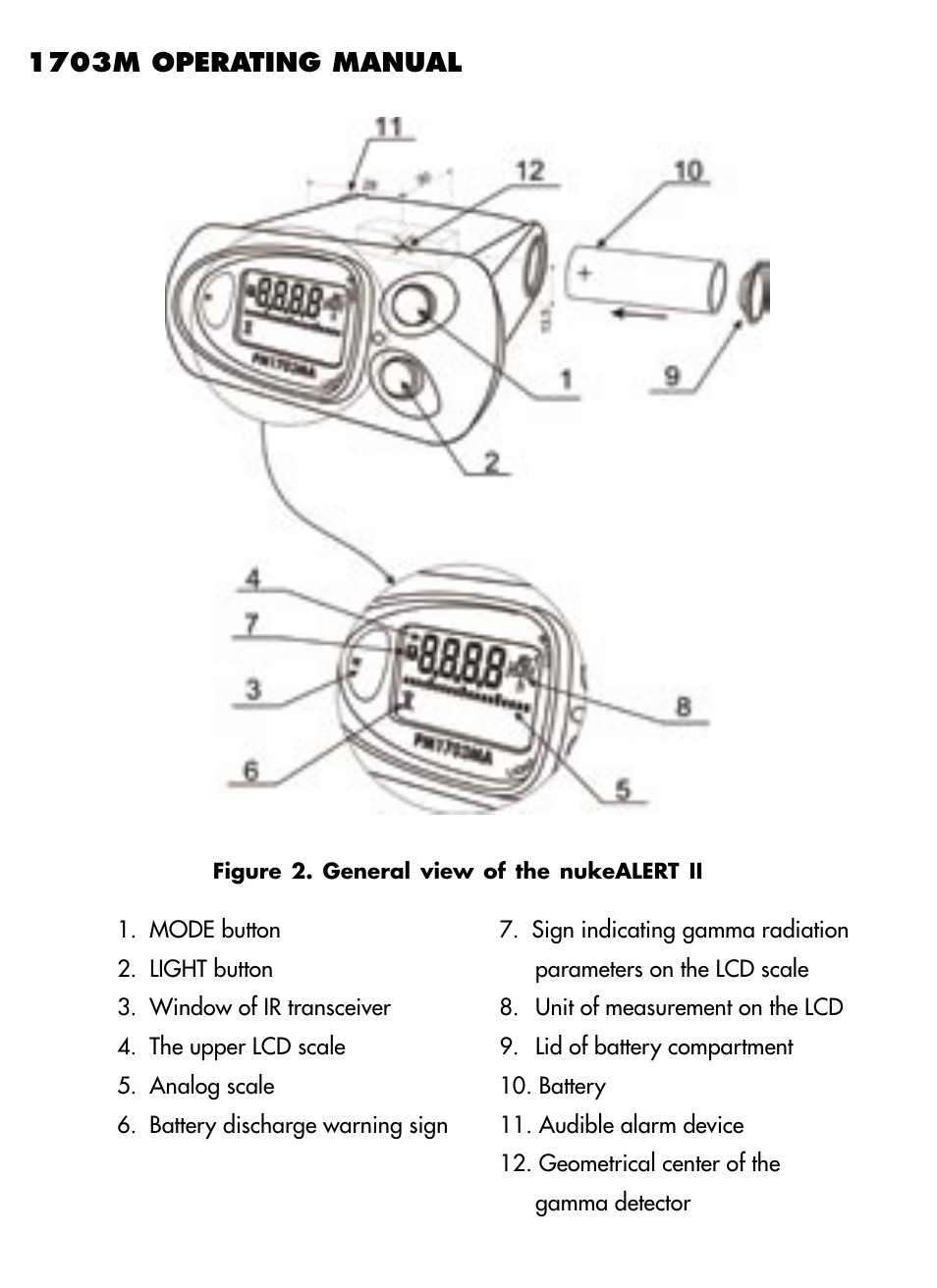 BNC 1703M User Manual | Page 6 / 14