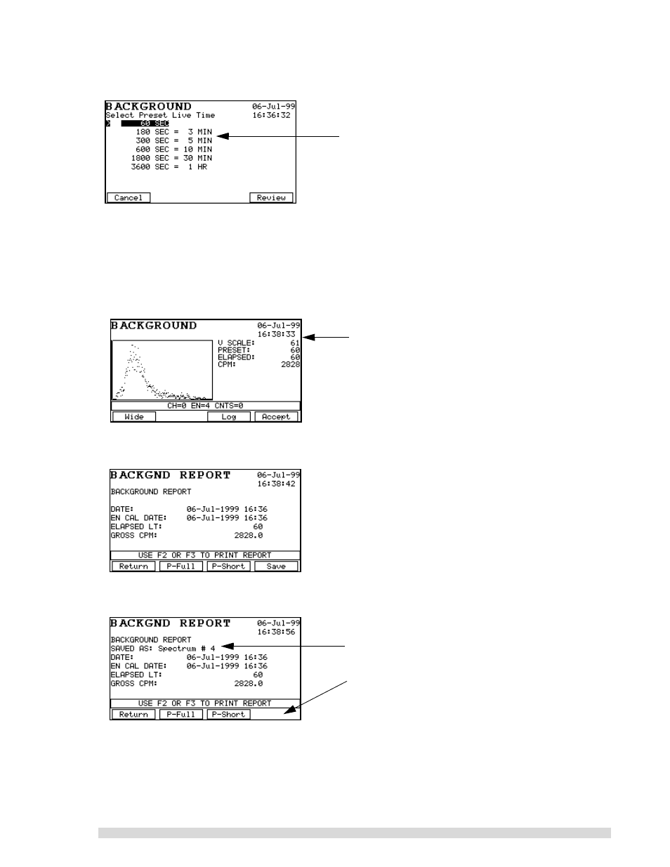BNC SAM 935 Portable Gamma Spectroscopy System User Manual | Page 17 / 70