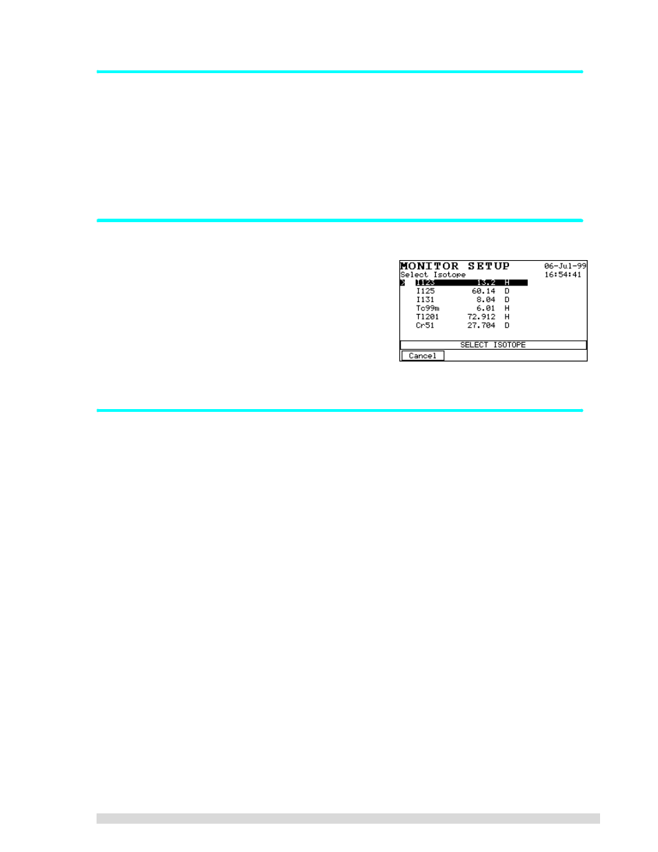 2 function keys, 3 scrolling through long menus, 4 editing instructions | Function keys, Scrolling through long menus, Editing instructions | BNC SAM 935 Portable Gamma Spectroscopy System User Manual | Page 31 / 70