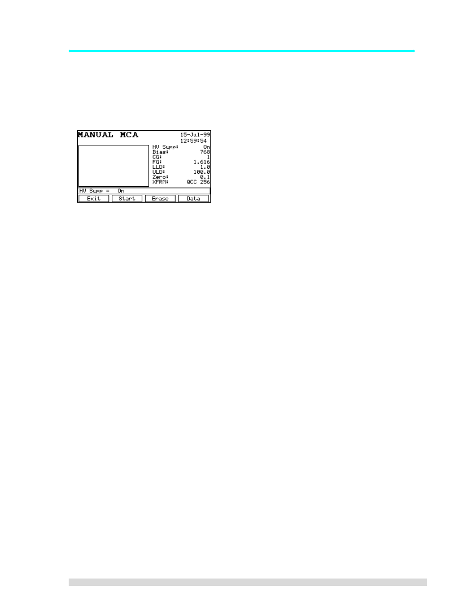 2 manual hardware adjustments, Manual hardware adjustments | BNC SAM 935 Portable Gamma Spectroscopy System User Manual | Page 39 / 70