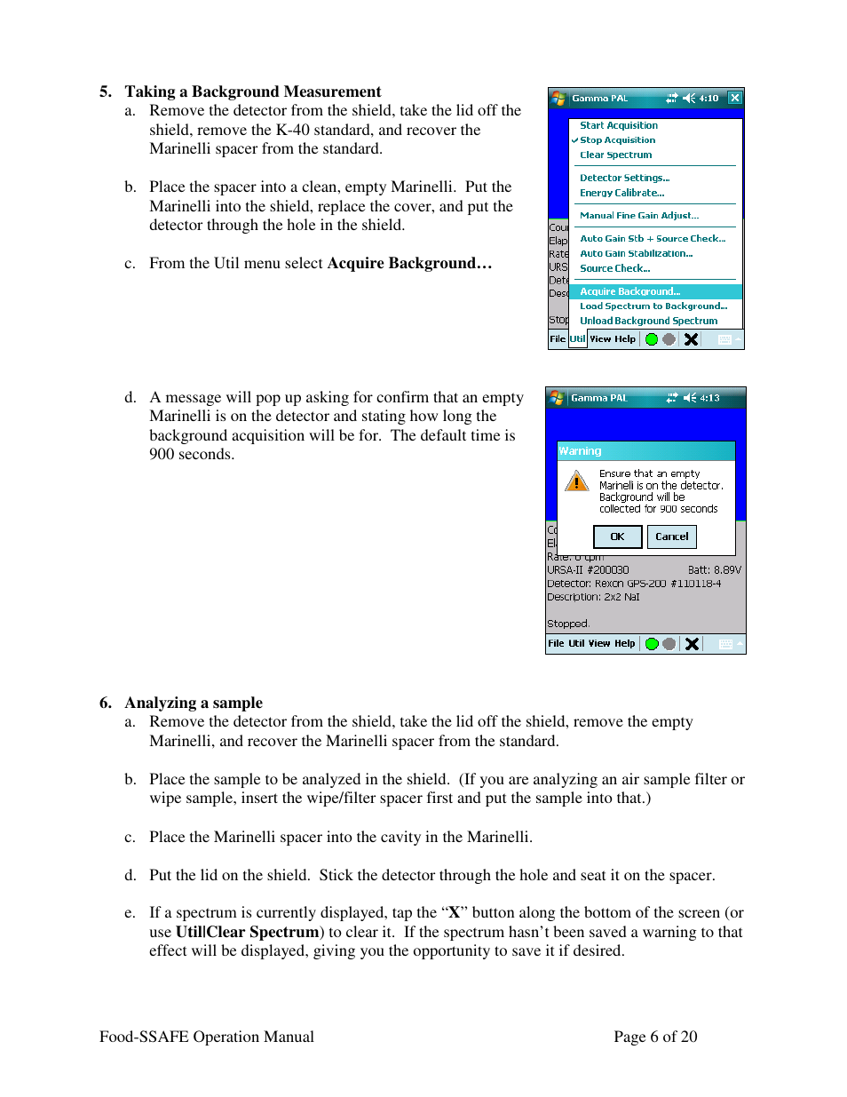 BNC 971 Food-SSAFE Analysis Kit User Manual | Page 5 / 10