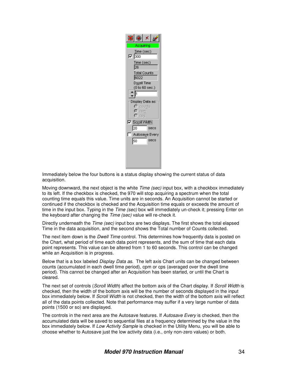 BNC 970 Portable Multi-Channel Analyzer (MCA) User Manual | Page 37 / 53