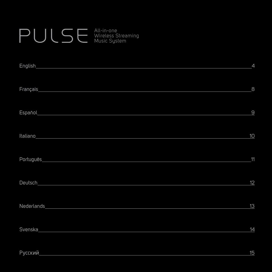 Bluesound PULSE Quick start guide User Manual | Page 3 / 16