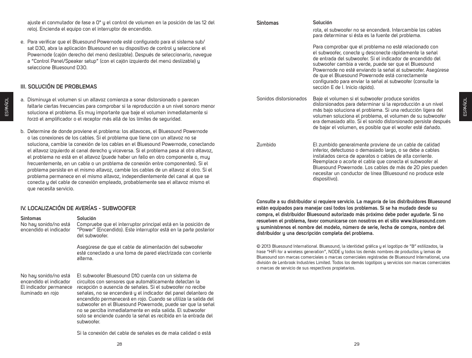 Bluesound DUO D30 Quick start guide User Manual | Page 15 / 43