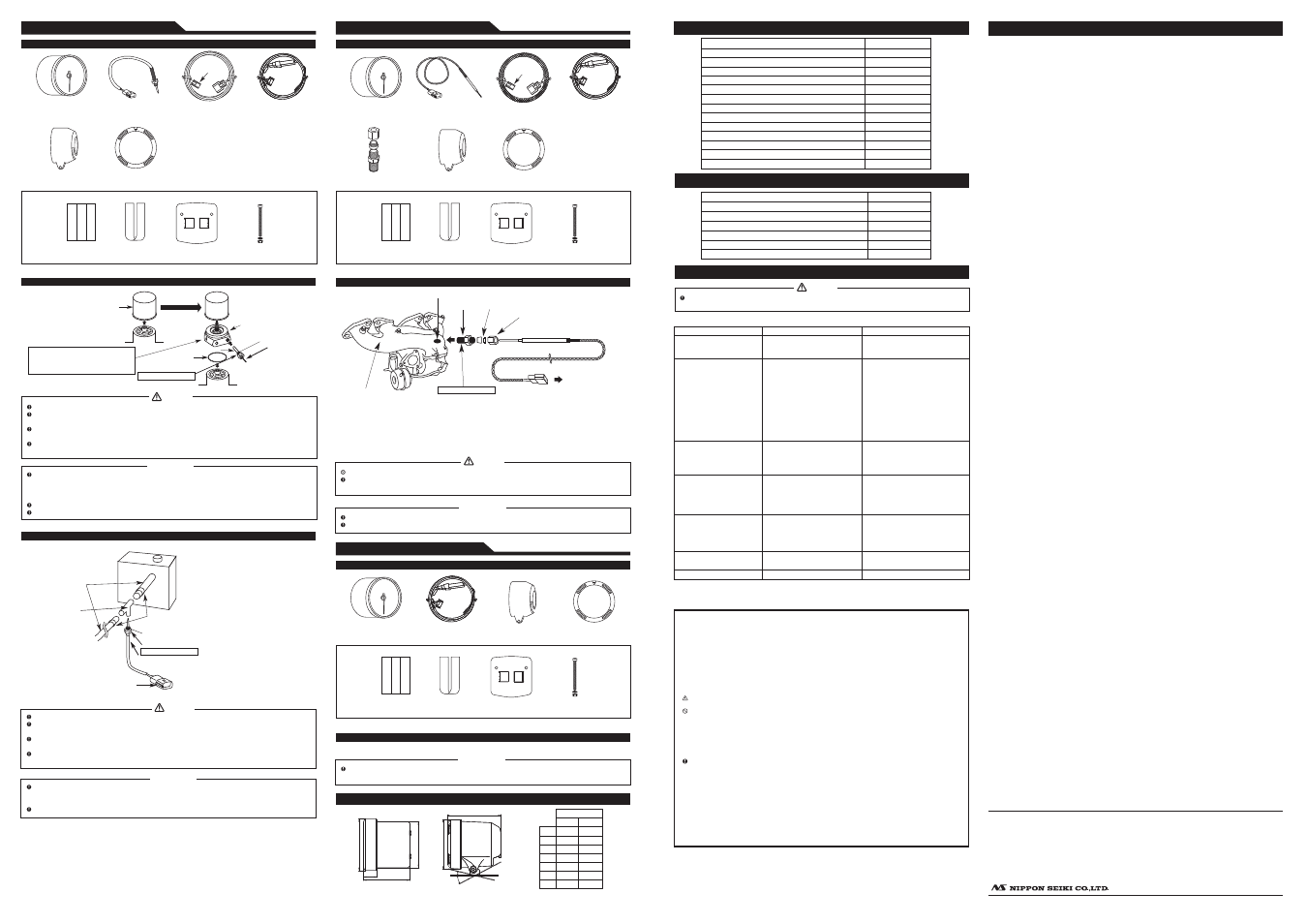 Defi Racer Gauge 60&52mm gauges User Manual | Page 2 / 2