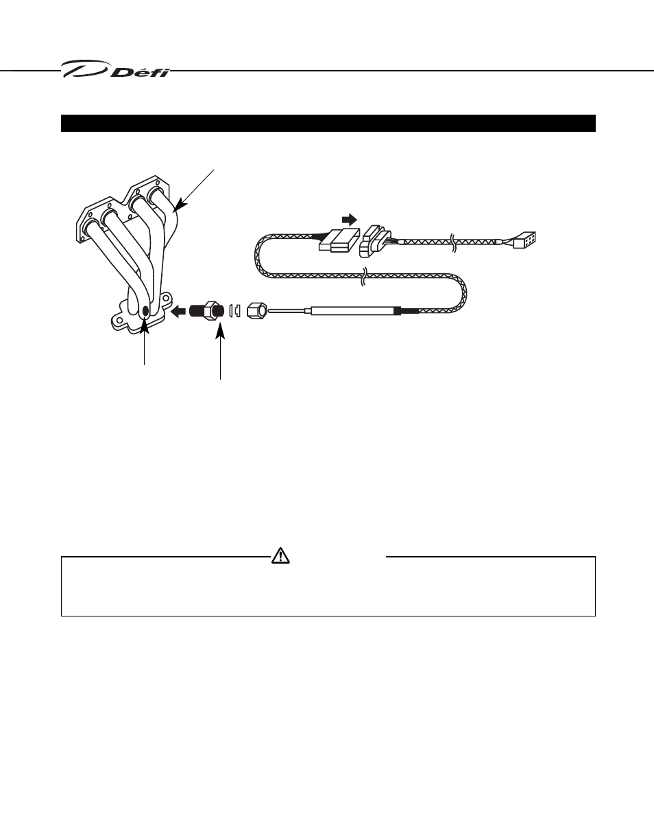 Warning, Exhaust temp | Defi Link Meter User Manual | Page 33 / 57