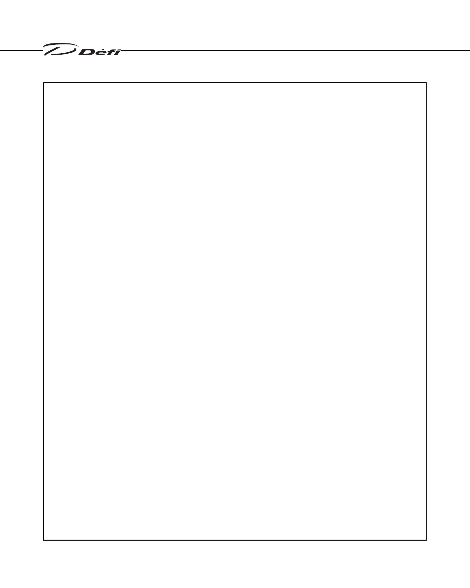 Defi Link Meter User Manual | Page 4 / 57