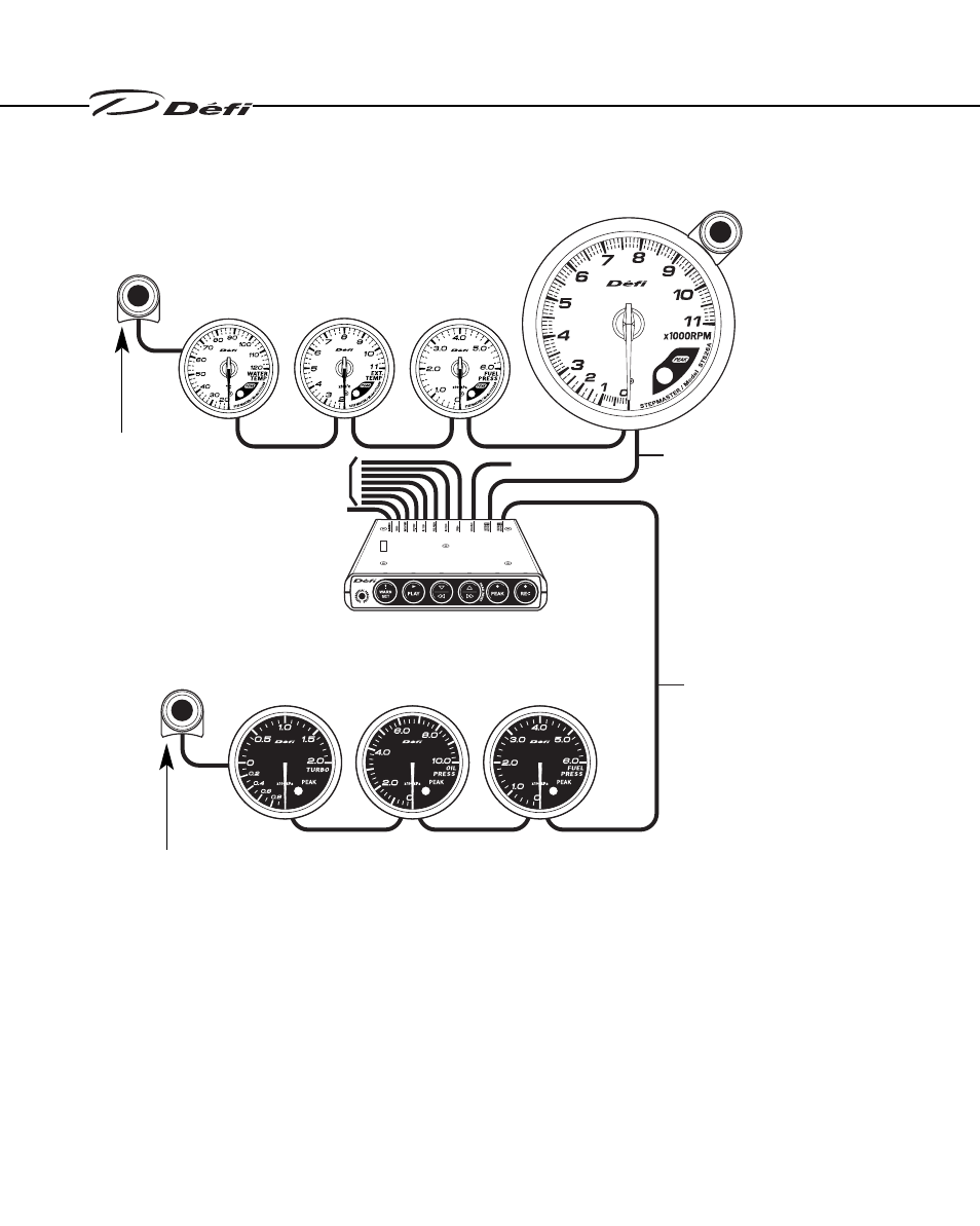 Defi-link meter bf defi-link meter, 2．main product features (for customer) | Defi Link Meter User Manual | Page 8 / 57