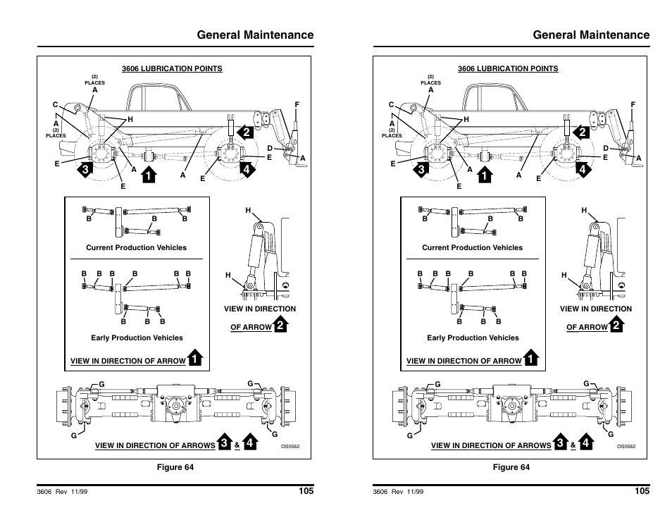 General maintenance | SkyTrak 3606 Operation Manual User Manual | Page 107 / 168