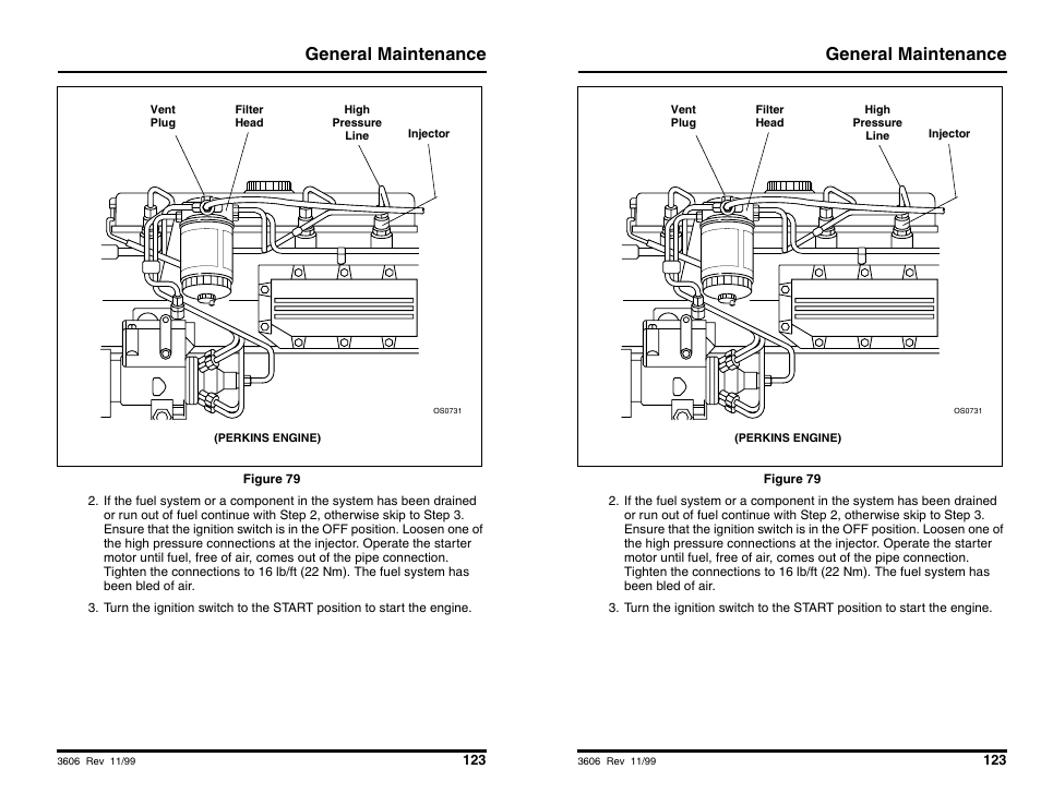 General maintenance | SkyTrak 3606 Operation Manual User Manual | Page 125 / 168