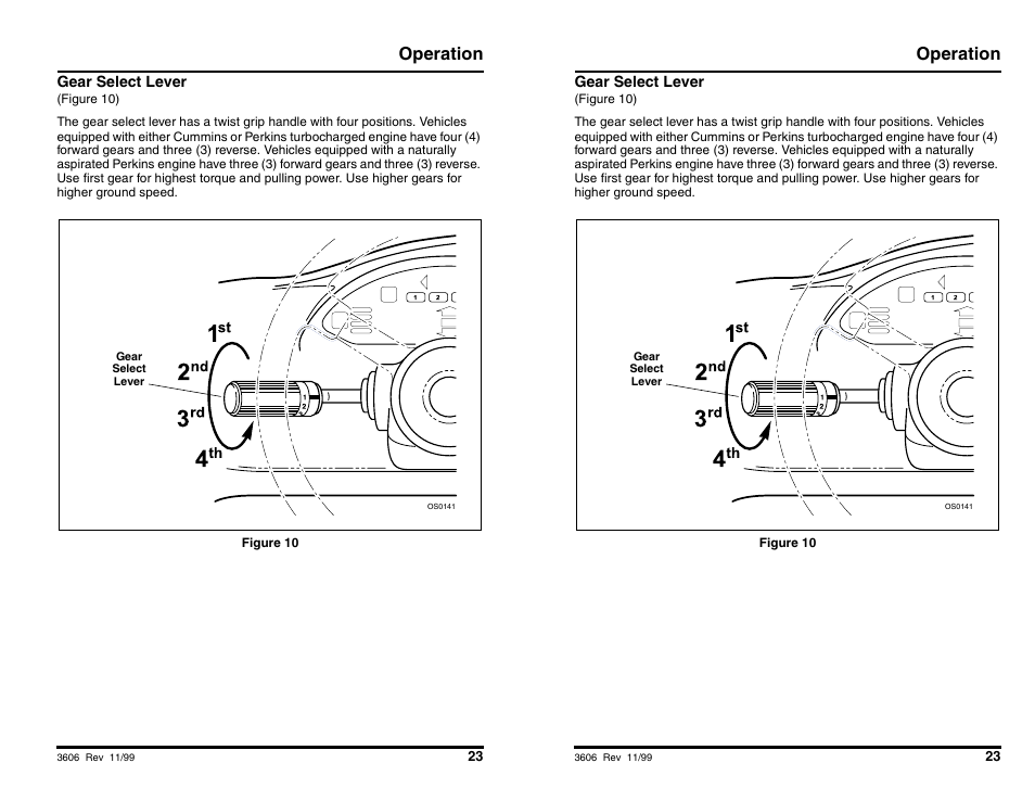 Operation | SkyTrak 3606 Operation Manual User Manual | Page 25 / 168