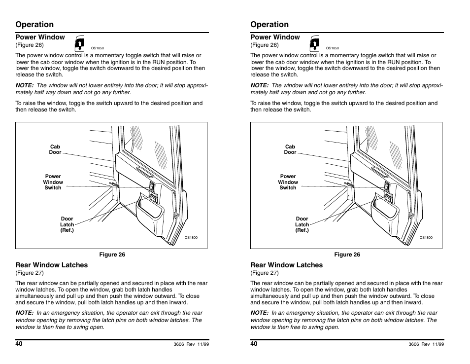 Operation | SkyTrak 3606 Operation Manual User Manual | Page 42 / 168