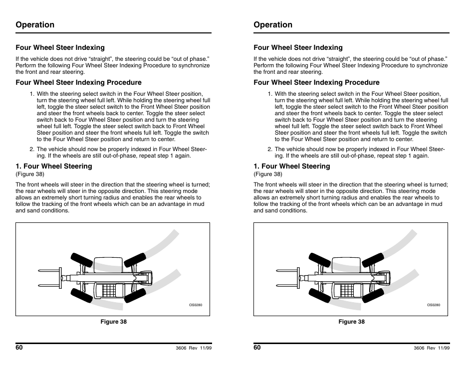 Operation | SkyTrak 3606 Operation Manual User Manual | Page 62 / 168