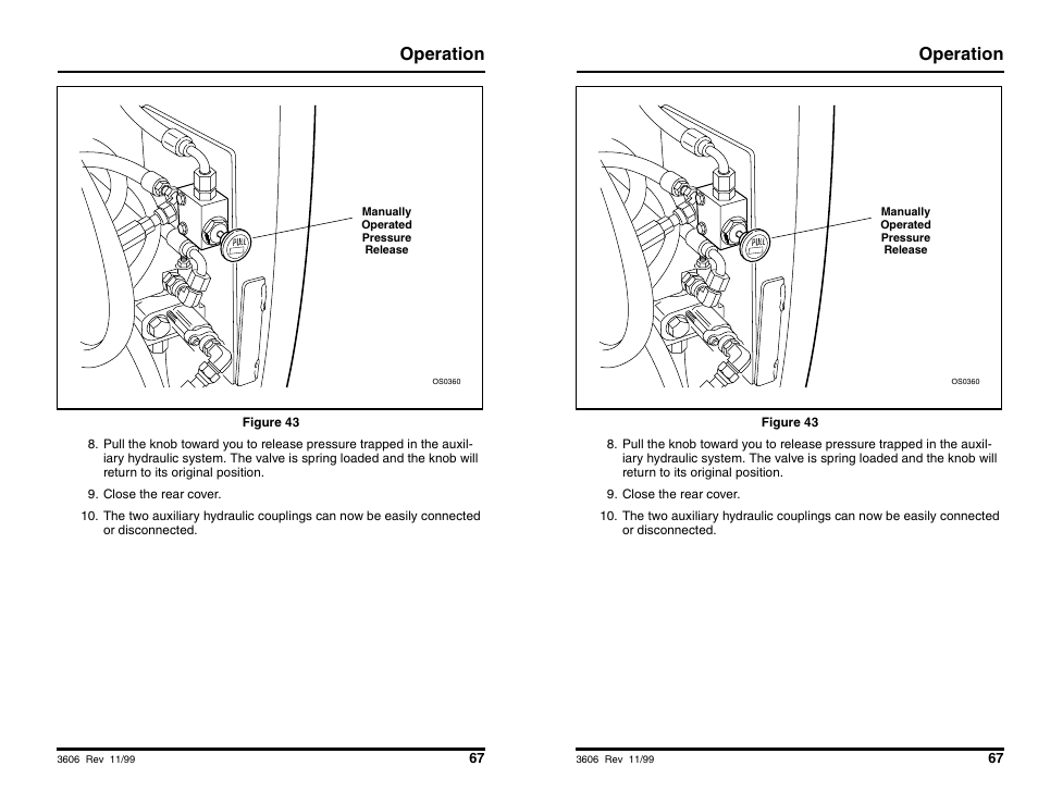 Operation | SkyTrak 3606 Operation Manual User Manual | Page 69 / 168