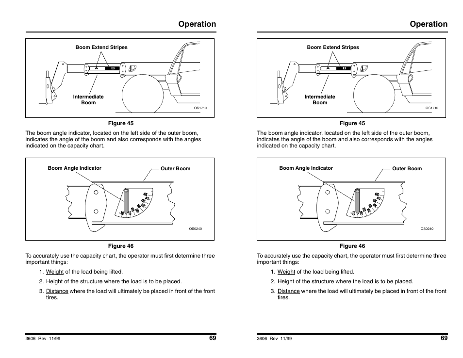 Operation | SkyTrak 3606 Operation Manual User Manual | Page 71 / 168
