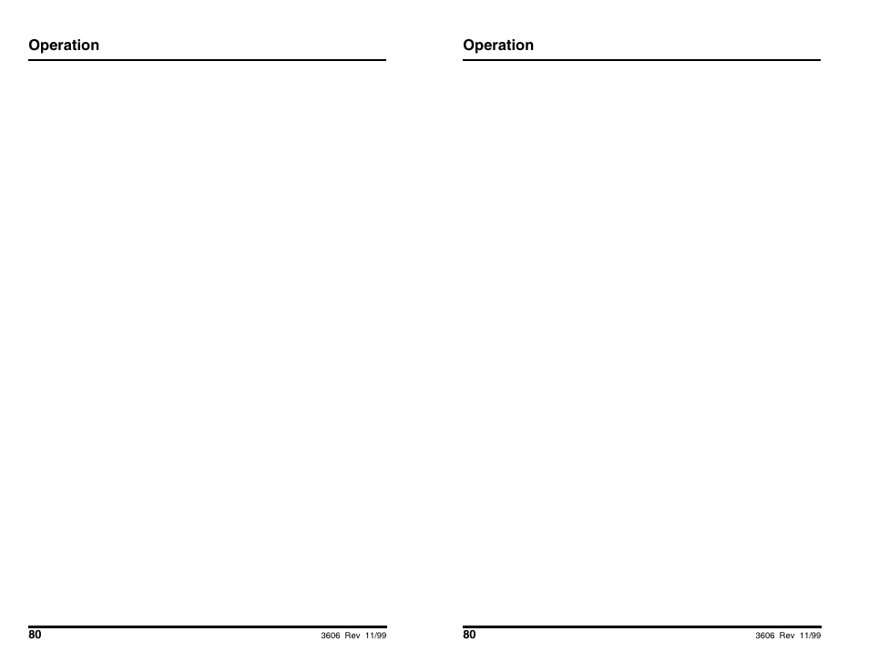 Operation | SkyTrak 3606 Operation Manual User Manual | Page 82 / 168