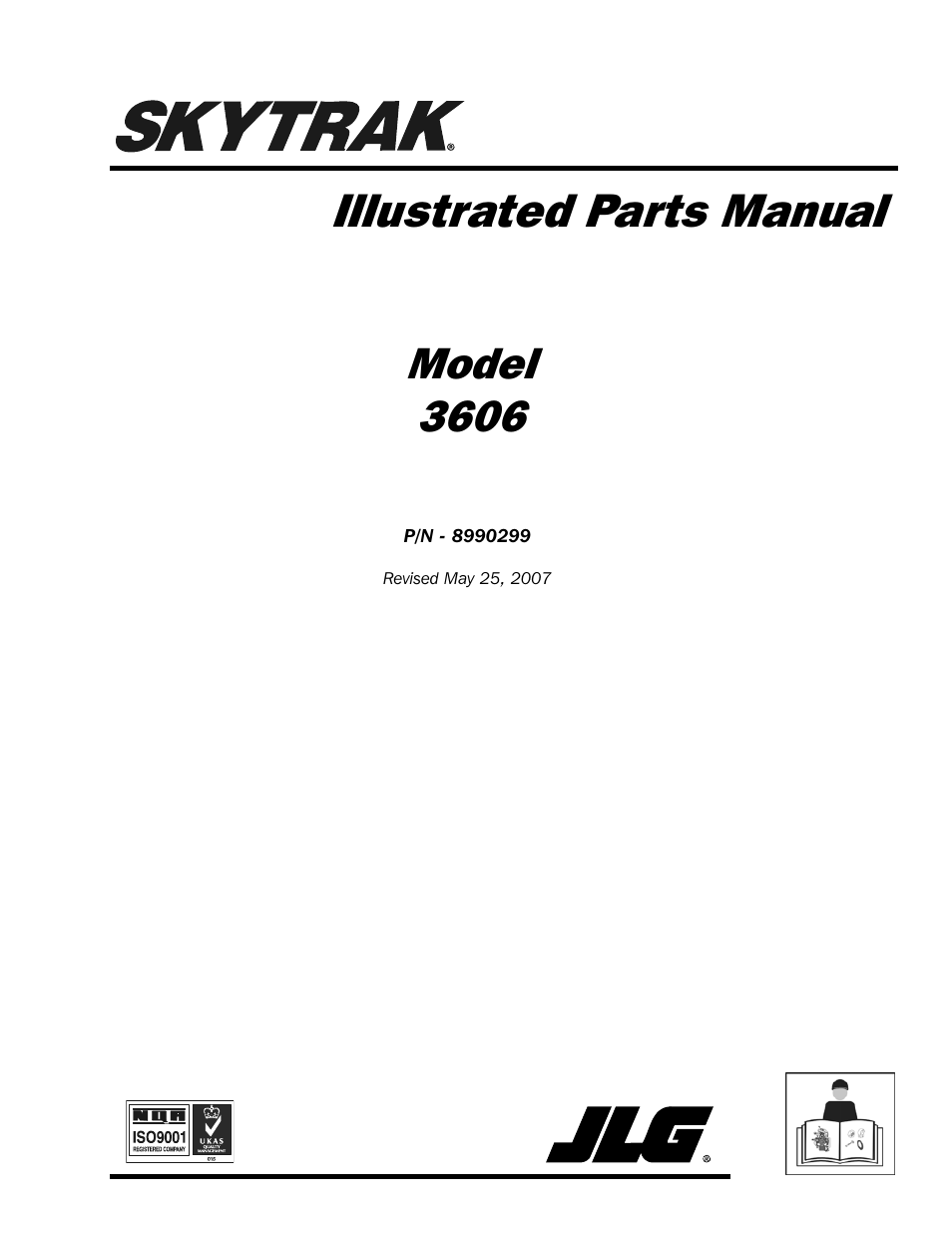 SkyTrak 3606 Parts Manual User Manual | 238 pages