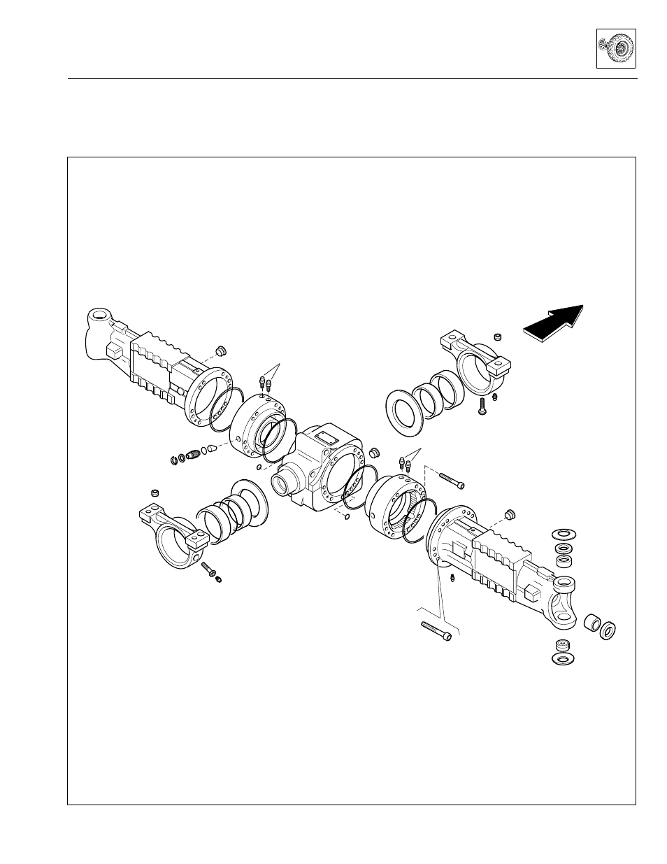 General overview, Axles, wheels and tires | SkyTrak 3606 Service Manual User Manual | Page 113 / 412