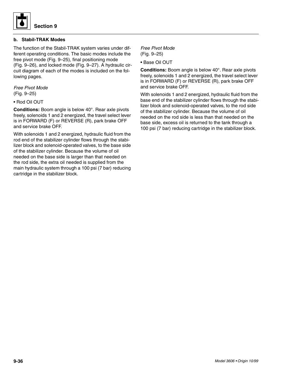 SkyTrak 3606 Service Manual User Manual | Page 230 / 412