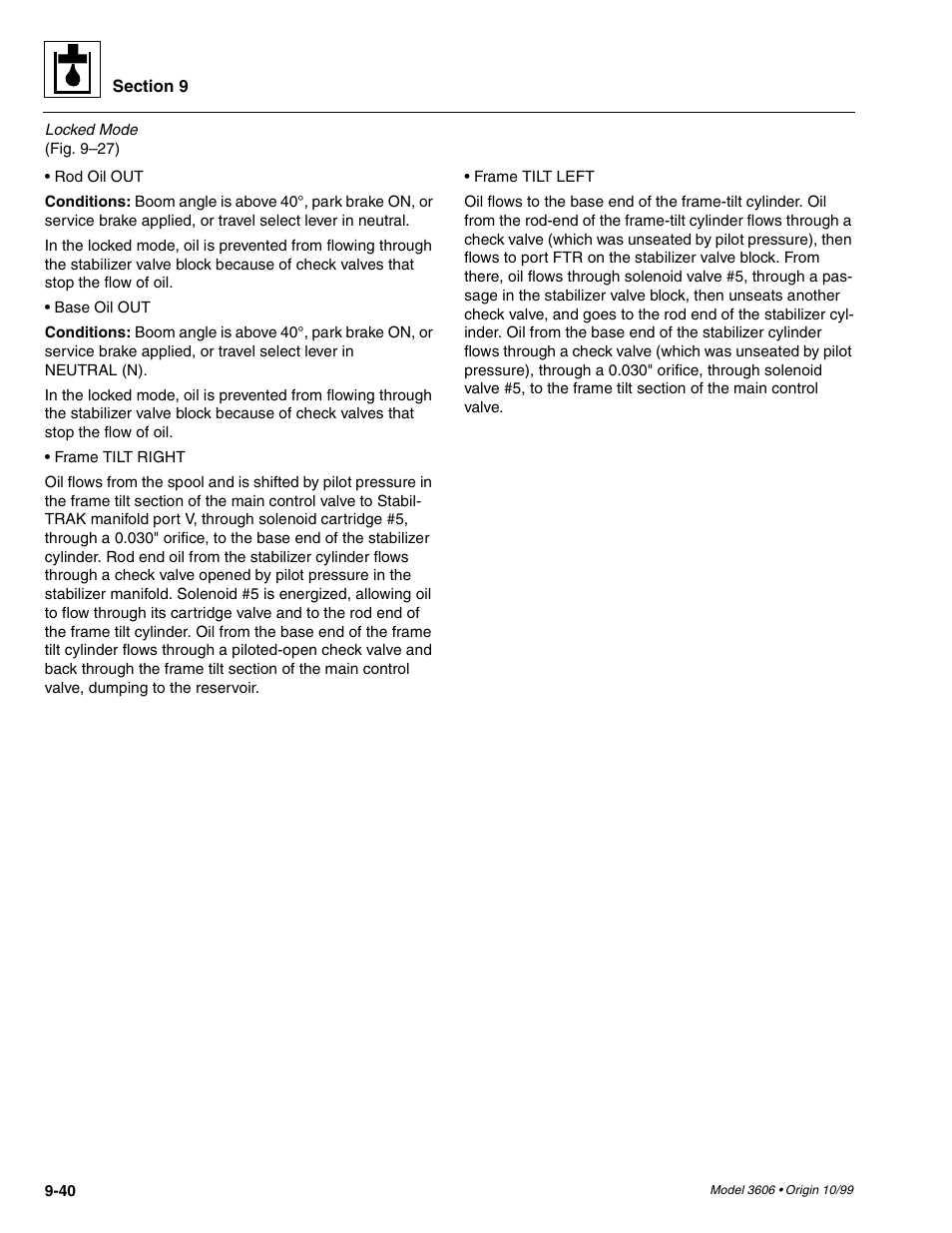 SkyTrak 3606 Service Manual User Manual | Page 234 / 412