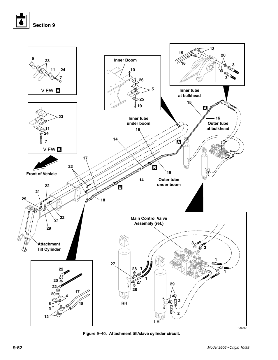 And fig. 9– 40) | SkyTrak 3606 Service Manual User Manual | Page 246 / 412
