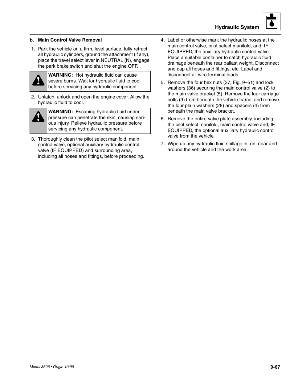 SkyTrak 3606 Service Manual User Manual | Page 261 / 412