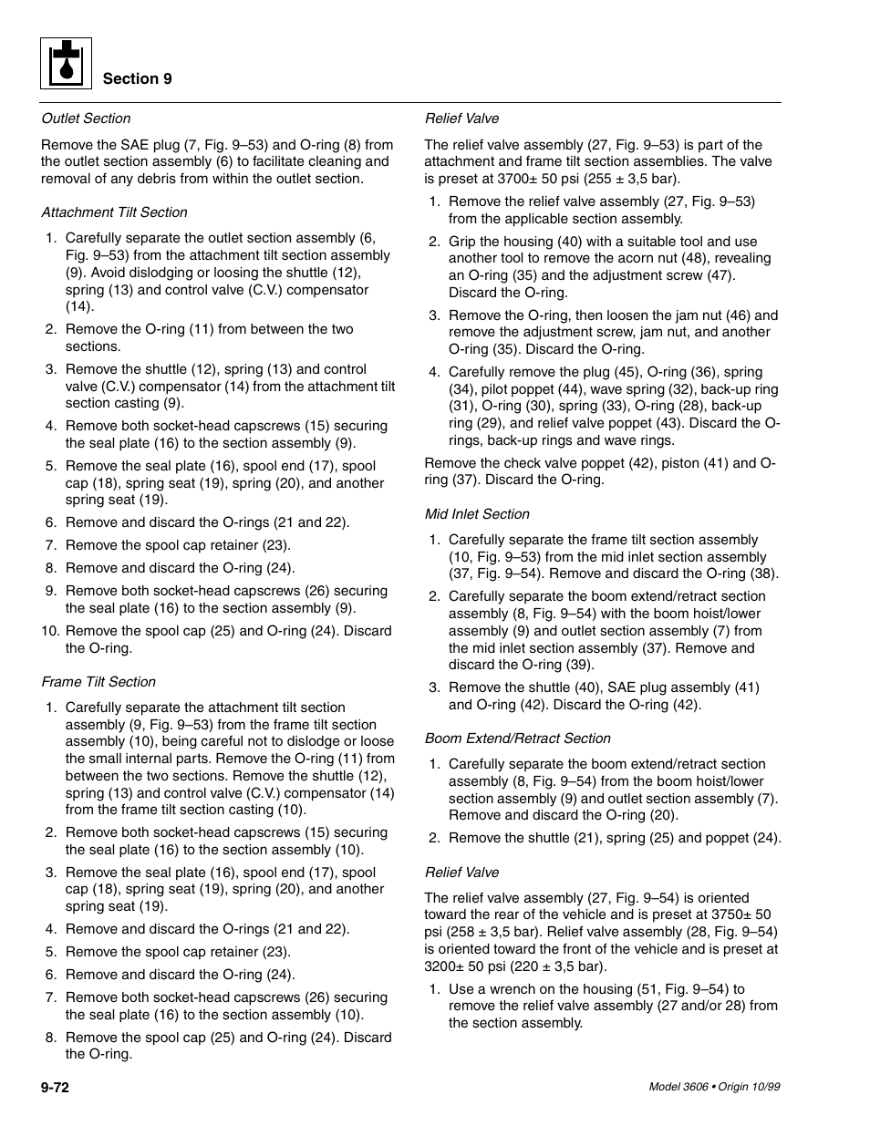 SkyTrak 3606 Service Manual User Manual | Page 266 / 412
