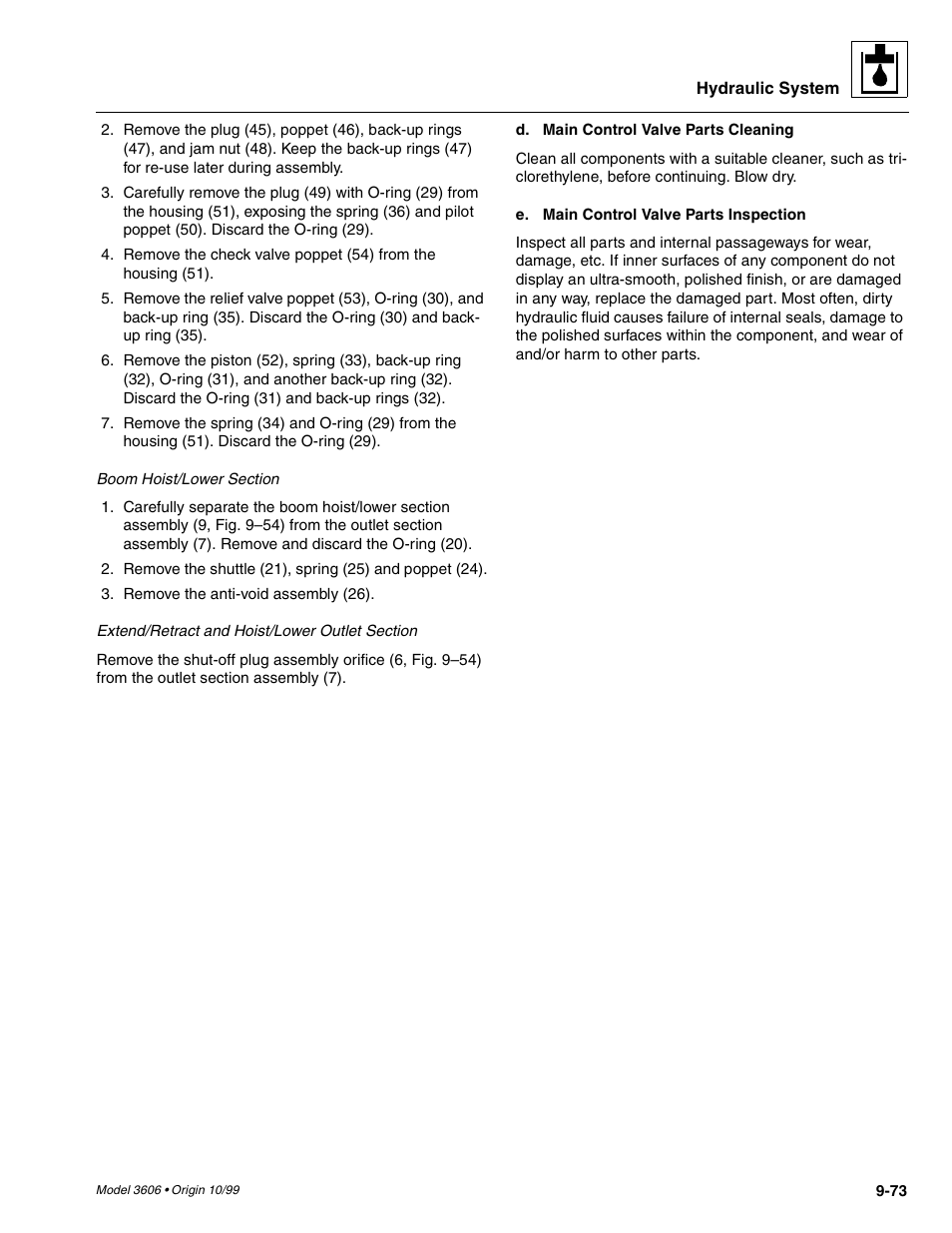 SkyTrak 3606 Service Manual User Manual | Page 267 / 412