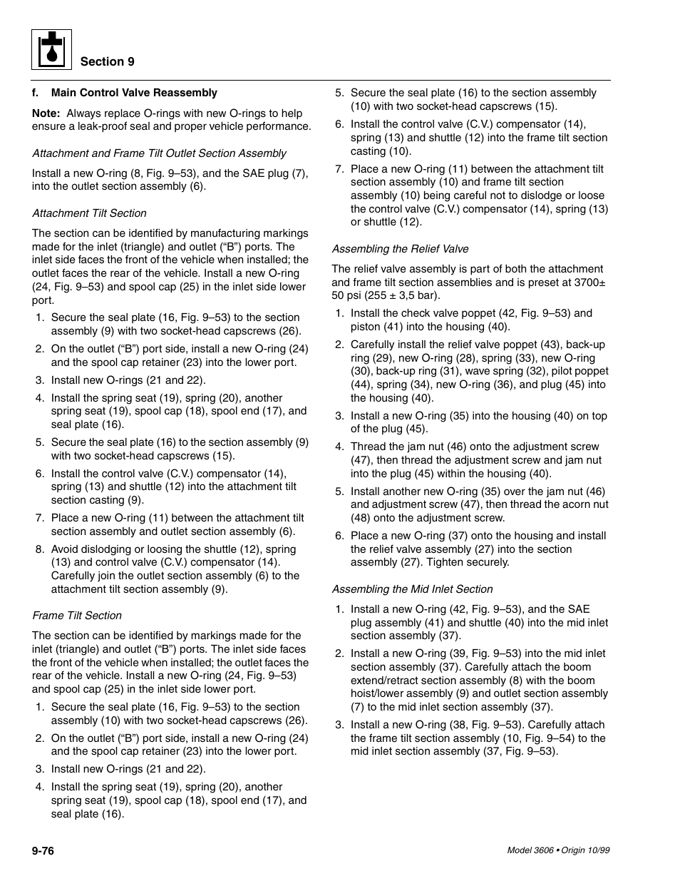 SkyTrak 3606 Service Manual User Manual | Page 270 / 412