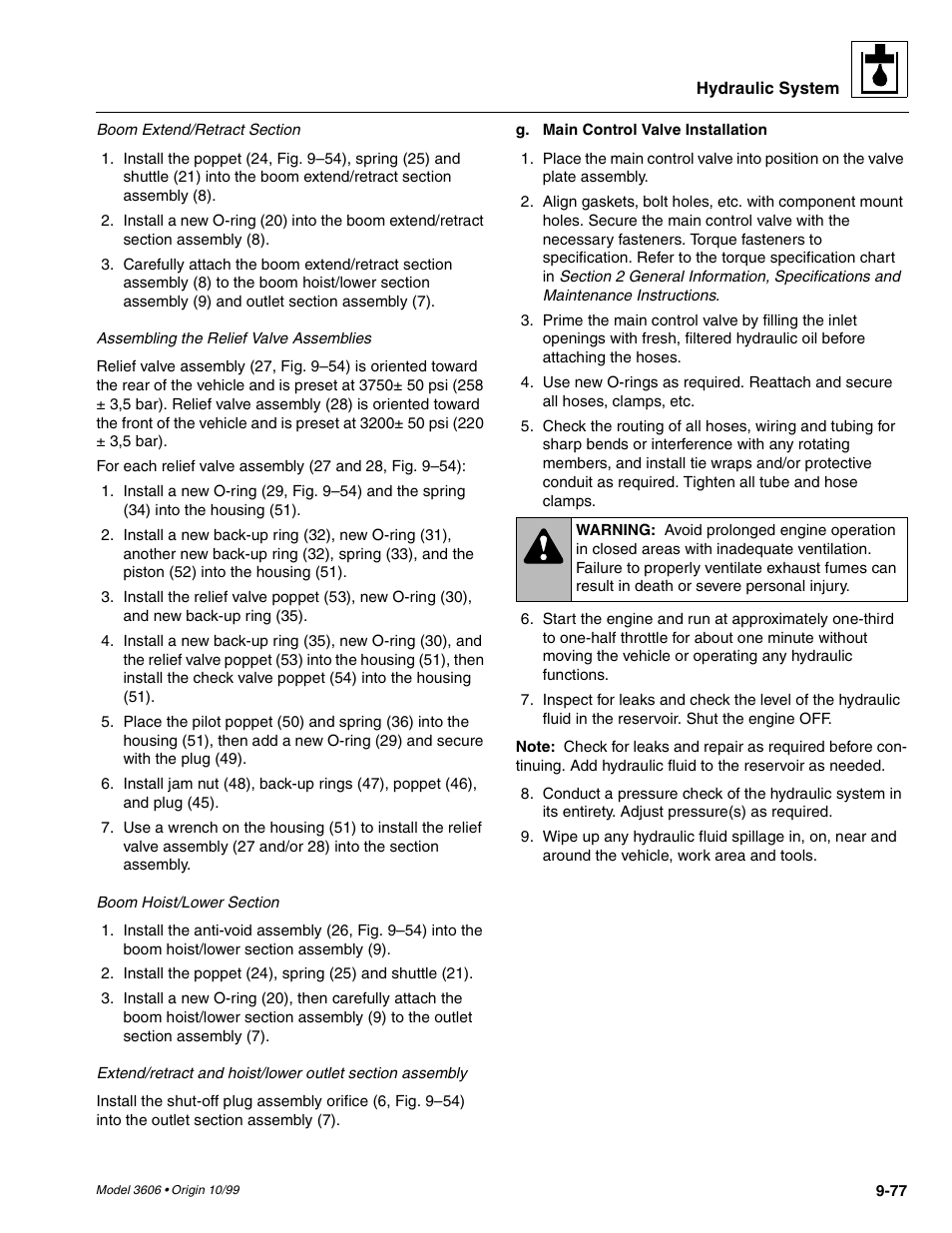SkyTrak 3606 Service Manual User Manual | Page 271 / 412