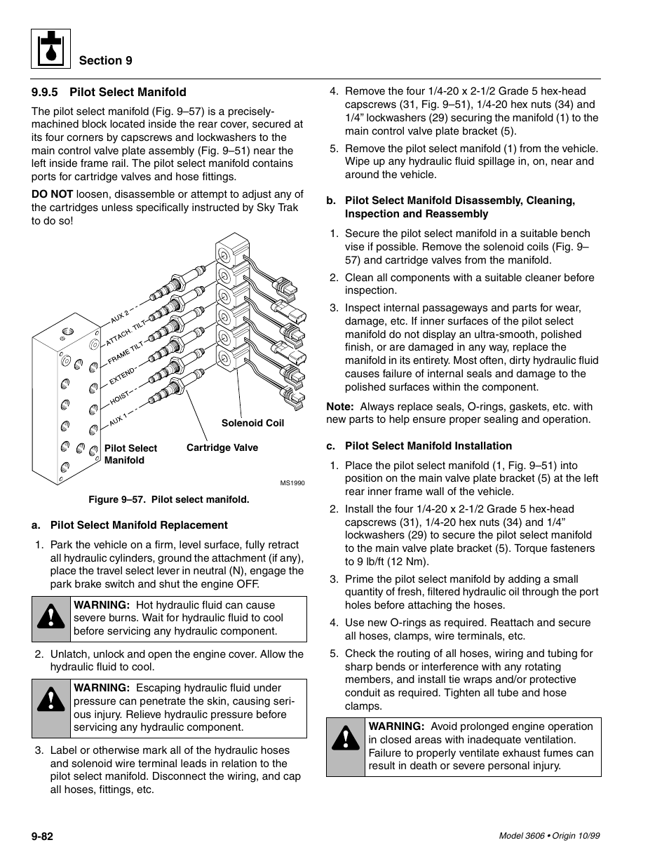SkyTrak 3606 Service Manual User Manual | Page 276 / 412