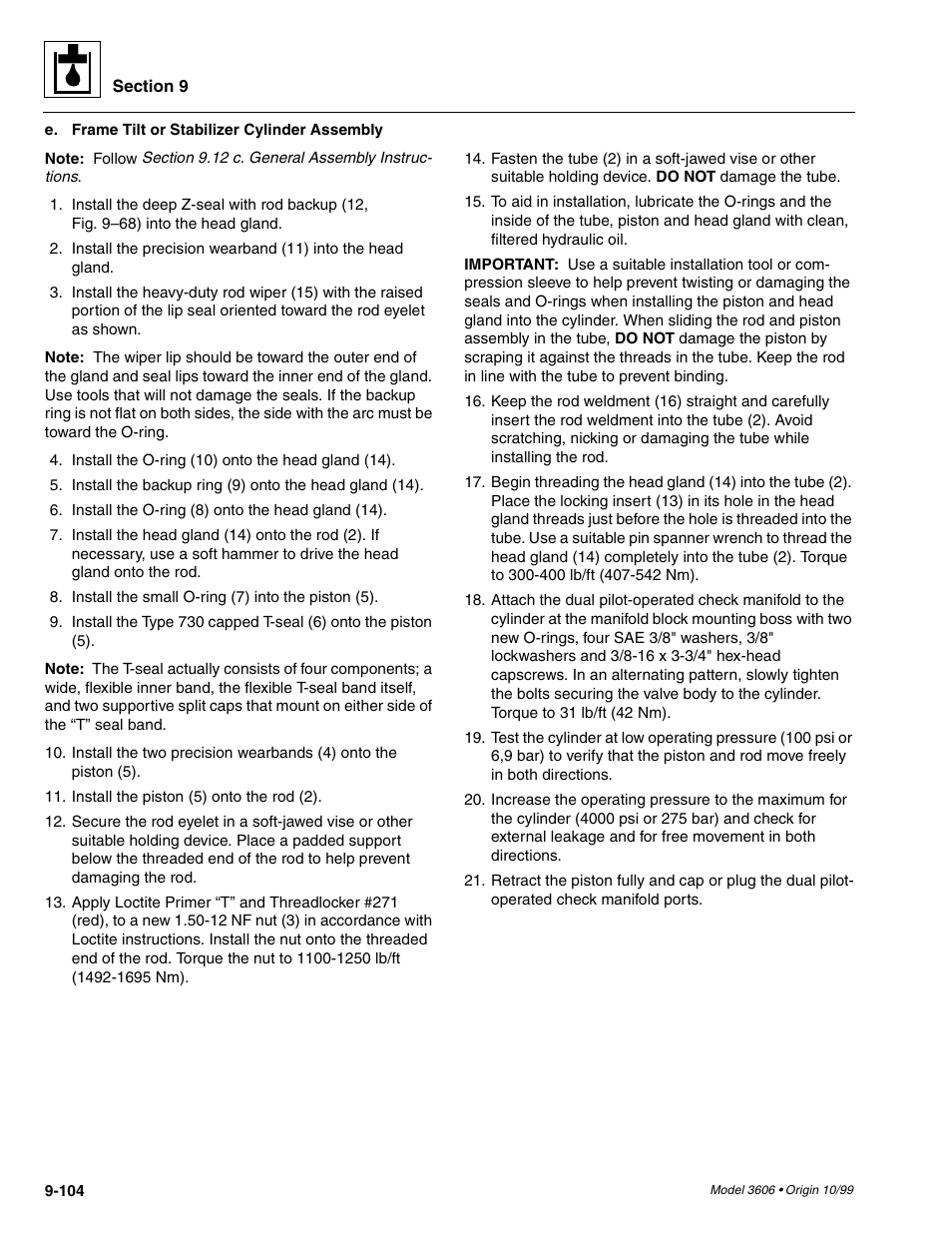 SkyTrak 3606 Service Manual User Manual | Page 298 / 412
