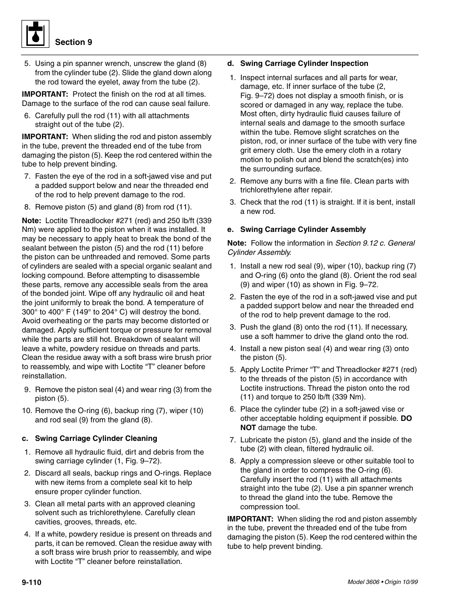 SkyTrak 3606 Service Manual User Manual | Page 304 / 412