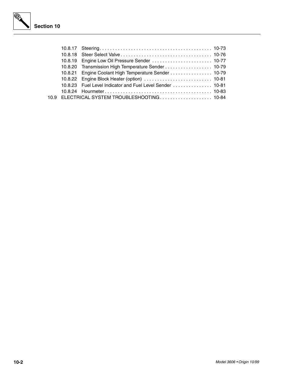 SkyTrak 3606 Service Manual User Manual | Page 320 / 412