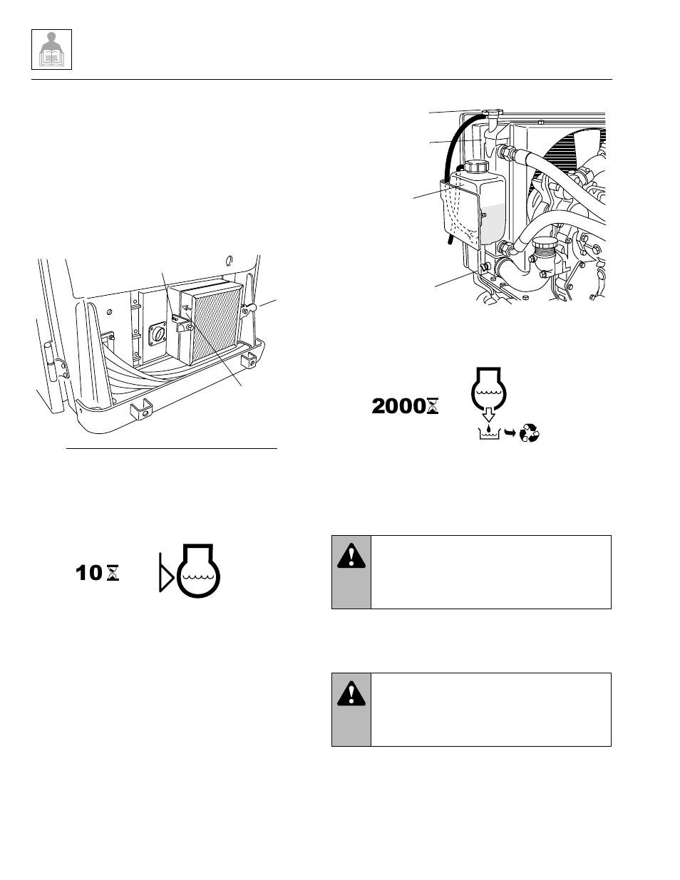 Engine cooling system -22, See 2.12.5, T (see 2.12.5) | Fig. 2–17) | SkyTrak 3606 Service Manual User Manual | Page 38 / 412