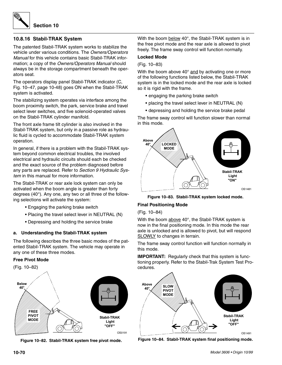 16 stabil-trak system | SkyTrak 3606 Service Manual User Manual | Page 388 / 412