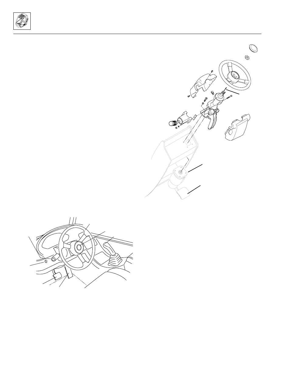 Controls -12, Steering wheel, column and shifter -12 | SkyTrak 3606 Service Manual User Manual | Page 98 / 412