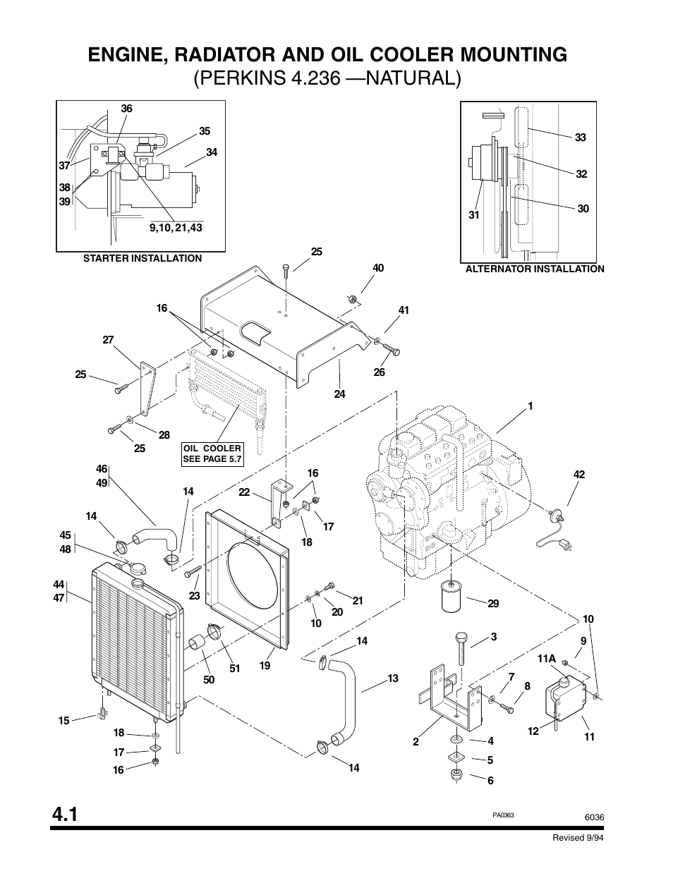 Section 4 power plant | SkyTrak 6036 Parts Manual User Manual | Page 102 / 300